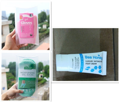 Honey moisturizing foot cream