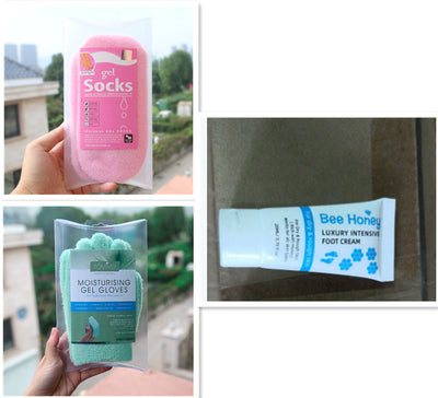 Honey moisturizing foot cream